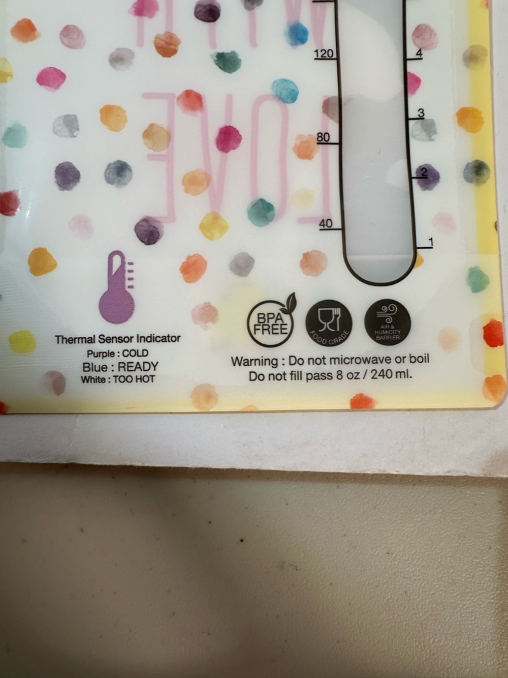 Sposie Breastmilk Storage Bag Freezer Bags with Pour Spout 8 Oz 100 Count *Open* - Picture 10 of 12